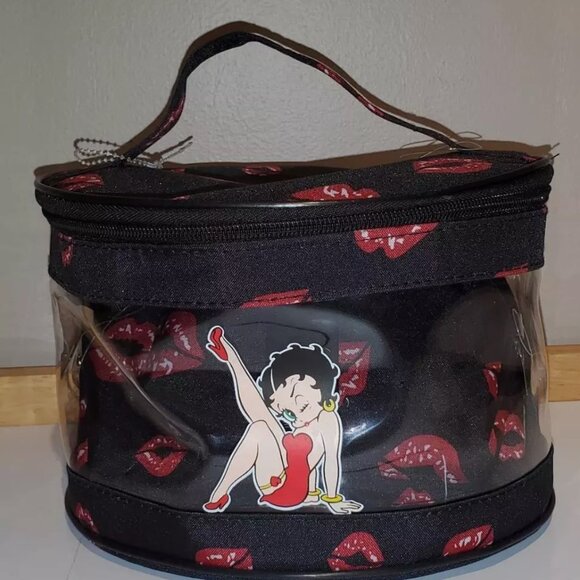Betty Boop Makeup Bag 3 Pieces Set - Picture 2 of 8